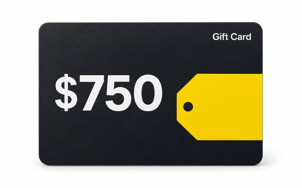 $750 Best Buy gift card